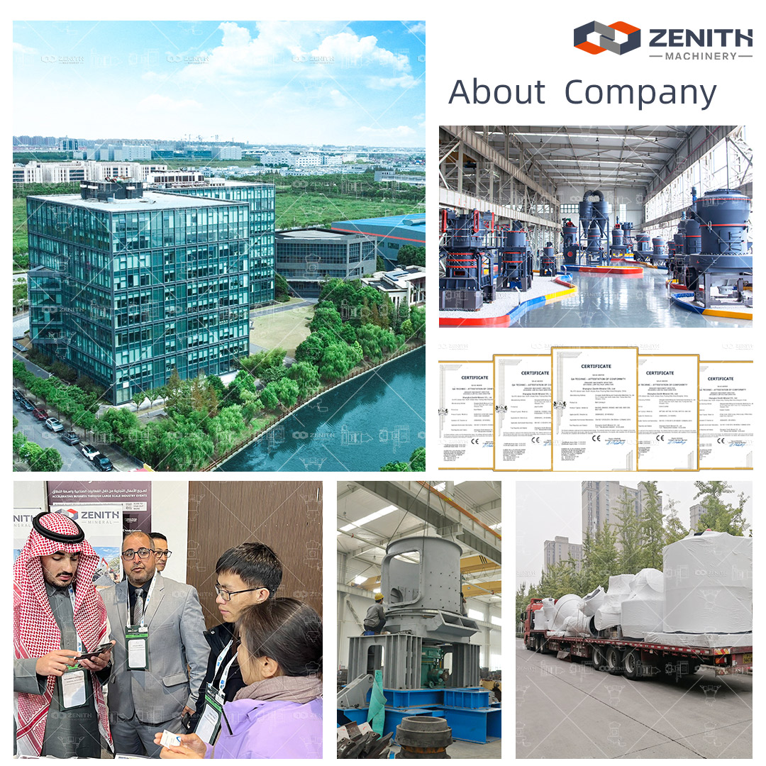 Close-up of the installed MTW European Trapezium Mill showing its compact and integrated design.